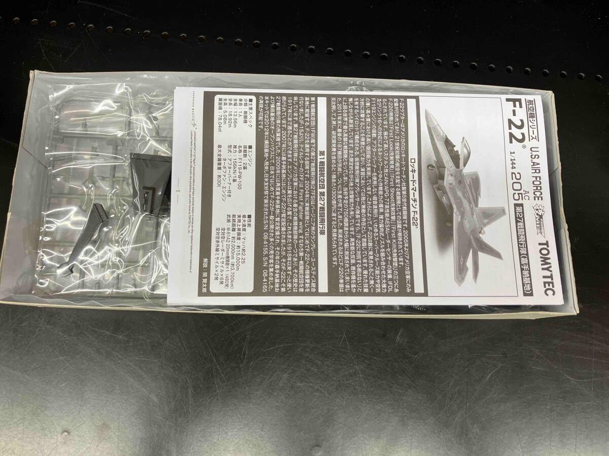Amazon | 未使用品 プラモデル トミーテック 1/144 米空軍 F-22 第27